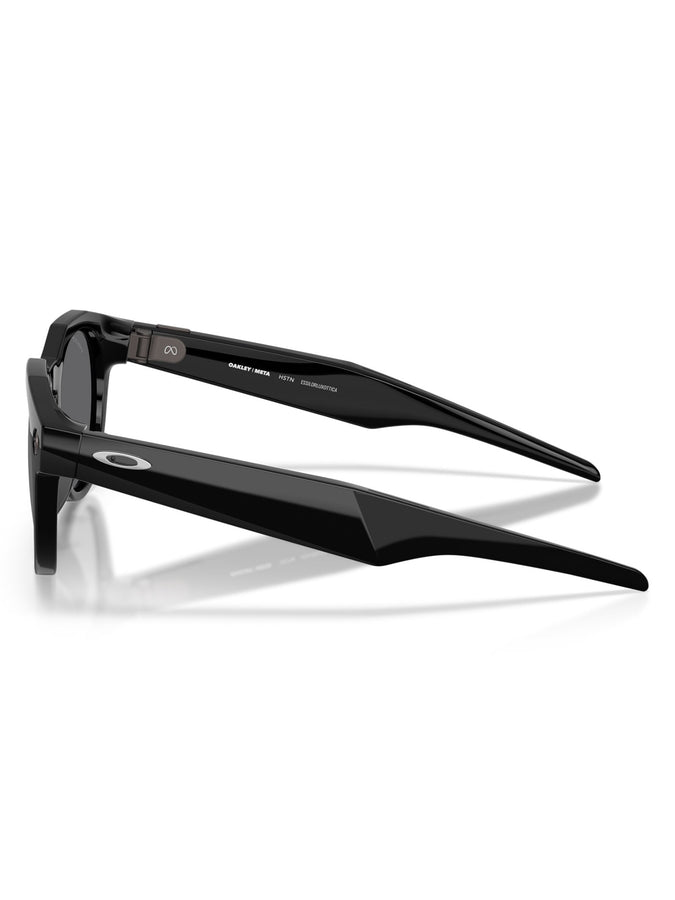 Oakley Meta HSTN Black/Prizm Black Polarized Sunglasses | BLACK/PRIZM BLACK