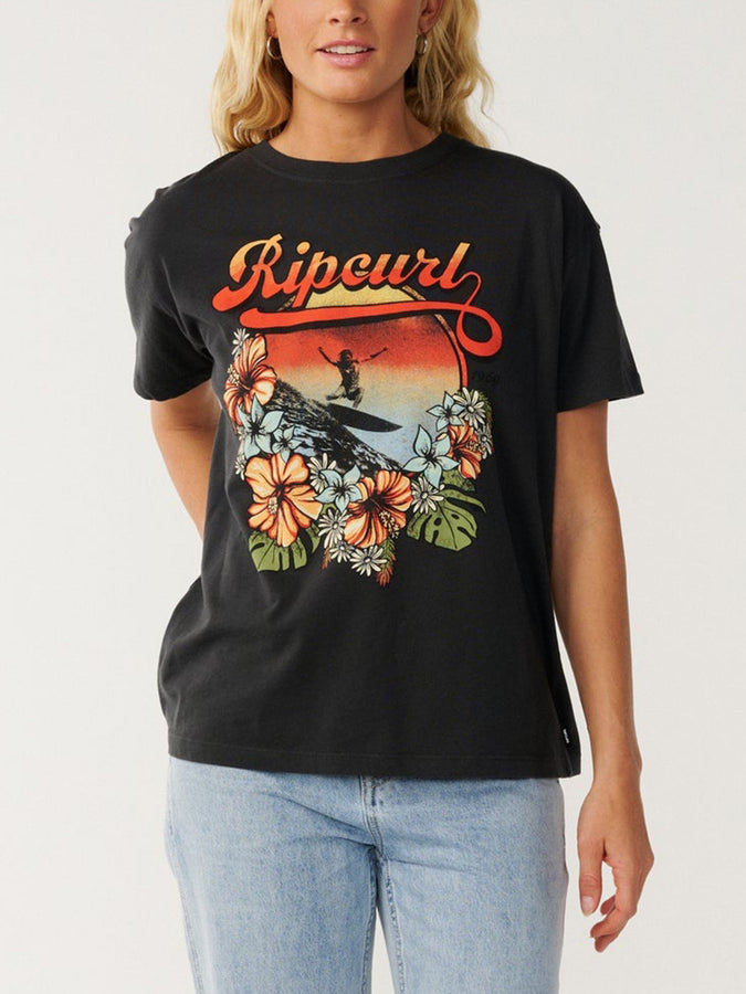 Rip Curl Wave Relaxed T-Shirt Fall 2026 | WASHED BLACK (8264)