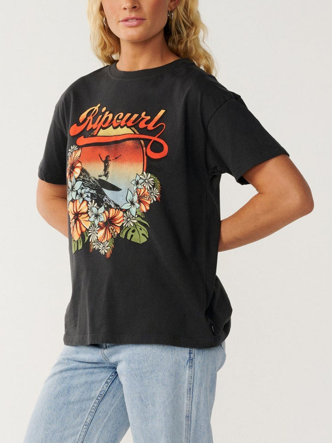 Rip Curl Wave Relaxed T-Shirt Fall 2026 | WASHED BLACK (8264)