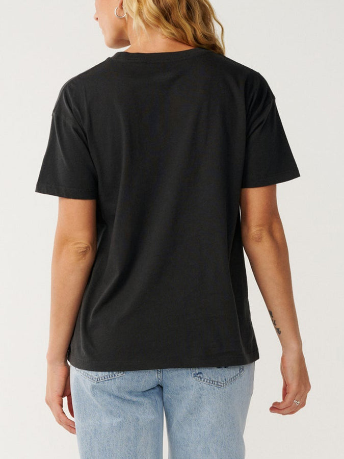 Rip Curl Wave Relaxed T-Shirt Fall 2026 | WASHED BLACK (8264)