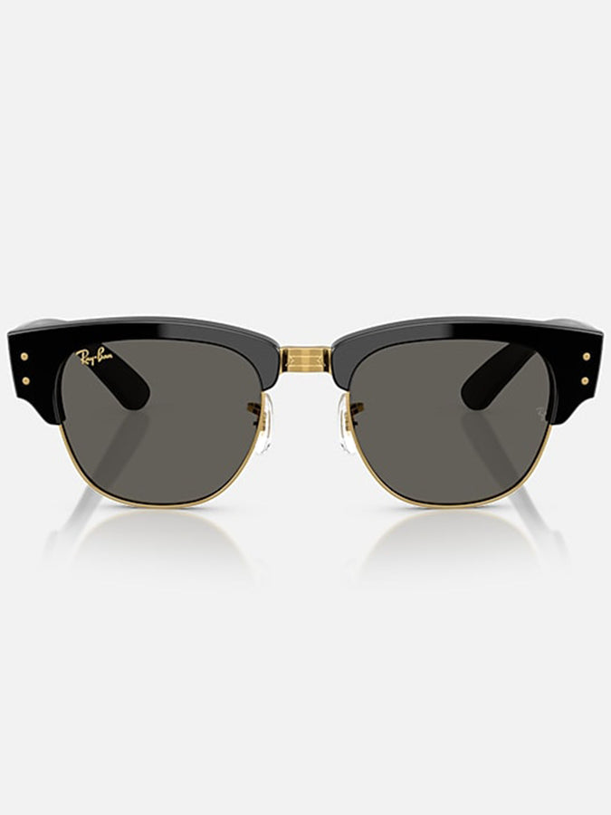 Ray-Ban x A$AP Rocky Mega Clubmaster Black On Gold Sunglasses | BLACK ON GOLD/DARK GREY