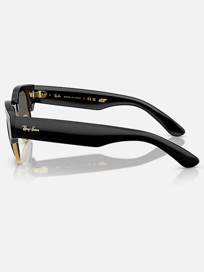 Ray-Ban x A$AP Rocky Mega Clubmaster Black On Gold Sunglasses | BLACK ON GOLD/DARK GREY