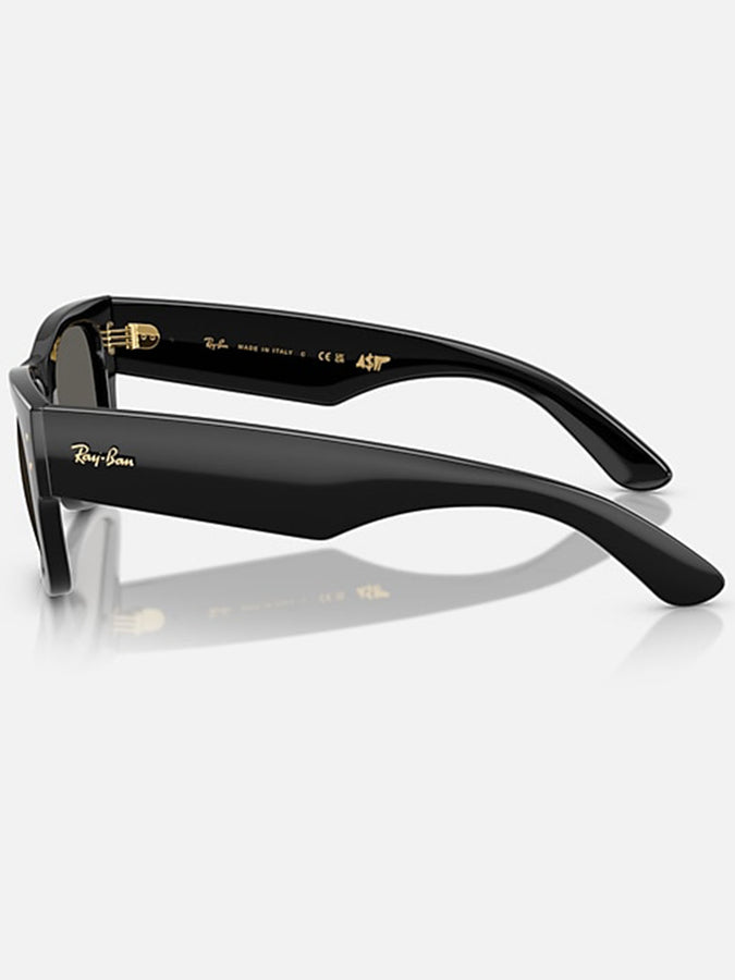 Ray-Ban x A$AP Rocky Mega Wayfarer Black/Dark Grey Sunglasses | BLACK/DARK GREY