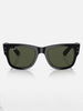 Ray-Ban Mega Wayfarer Polished Black/Green Sunglasses