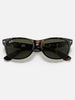 Ray-Ban New Wayfarer Tortoise/G-15 Green Sunglasses