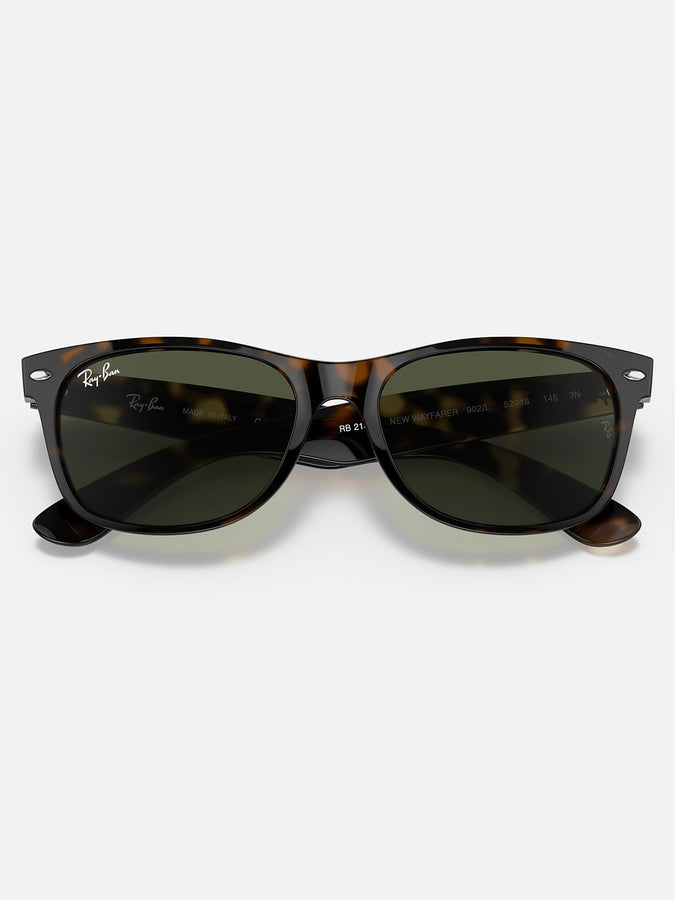 Ray-Ban New Wayfarer Tortoise/G-15 Green Sunglasses | TORTOISE/G-15 GREEN