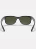 Ray-Ban New Wayfarer Matte Black/G-15 Green Sunglasses