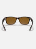 Ray Ban New Wayfarer Light Havana/G-15 Brown Sunglasses