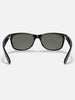 Ray-Ban New Wayfarer Polished Black/Green Sunglasses
