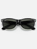 Ray-Ban New Wayfarer Polished Black/Green Sunglasses
