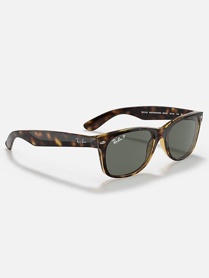 Ray Ban New Wayfarer Tortoise/G-15 Green Sunglasses | TORTOISE/G-15 GREEN