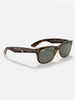 Ray Ban New Wayfarer Tortoise/G-15 Green Sunglasses