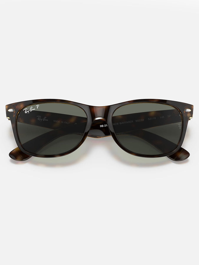 Ray Ban New Wayfarer Tortoise/G-15 Green Sunglasses | TORTOISE/G-15 GREEN