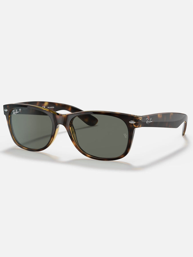 Ray Ban New Wayfarer Tortoise/G-15 Green Sunglasses | TORTOISE/G-15 GREEN