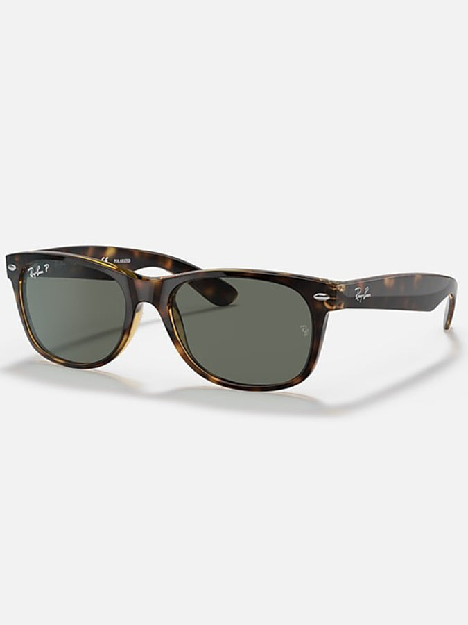 Ray Ban New Wayfarer Tortoise/G-15 Green Sunglasses | TORTOISE/G-15 GREEN