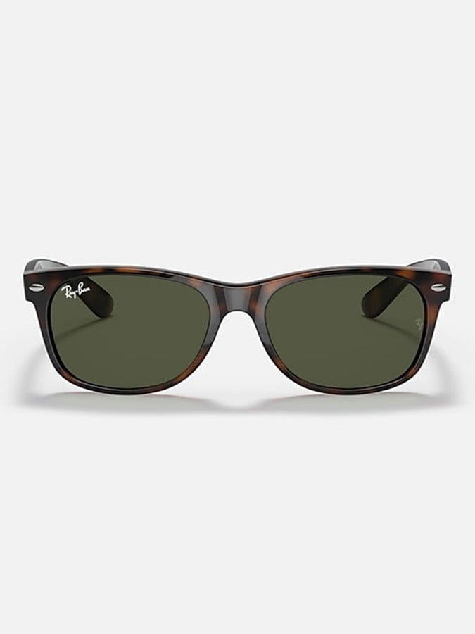 Ray Ban New Wayfarer Tortoise/G-15 Green Sunglasses | TORTOISE/G-15 GREEN