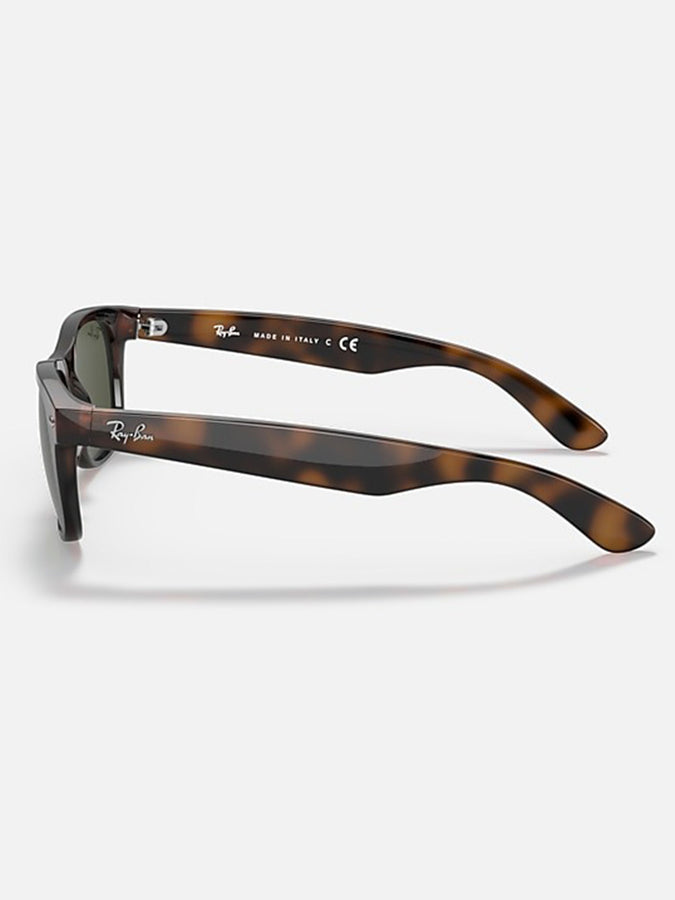 Ray Ban New Wayfarer Tortoise/G-15 Green Sunglasses | TORTOISE/G-15 GREEN