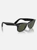 Ray Ban Wayfarer Black/G-15 Green Sunglasses
