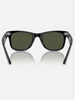 Ray Ban Wayfarer Black/G-15 Green Sunglasses