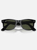 Ray Ban Wayfarer Black/G-15 Green Sunglasses