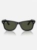 Ray Ban Wayfarer Black/G-15 Green Sunglasses