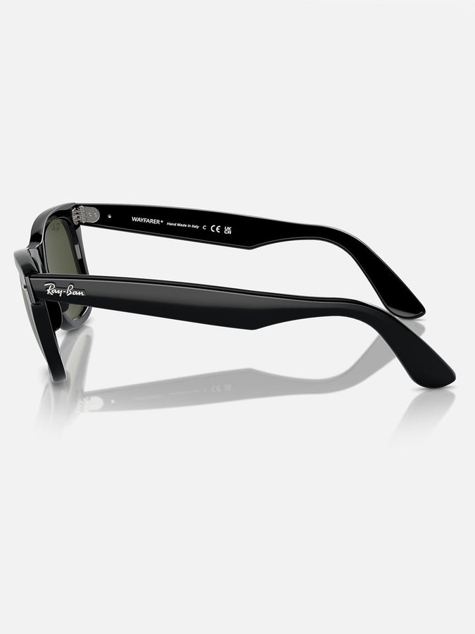 Ray Ban Wayfarer Black/G-15 Green Sunglasses | BLACK/G-15 GREEN