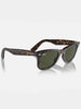 Ray Ban 2024 Wayfarer Tortoise/Green Classic G-15 Sunglasses