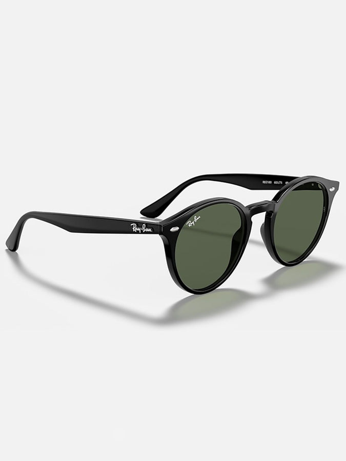 Ray Ban 2024 RB2180 Black/Green Classic Sunglasses | BLACK/GREEN
