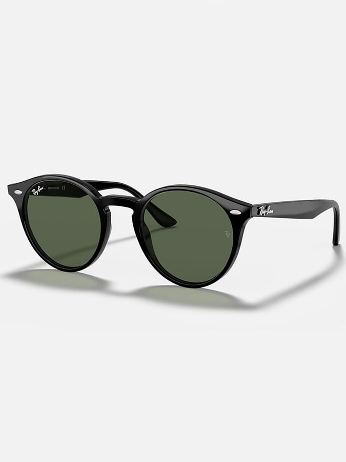 Ray Ban 2024 RB2180 Black/Green Classic Sunglasses | BLACK/GREEN 