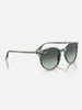 Ray-Ban 0RB2204 Striped Blue Green/Blue Vintage Sunglasses