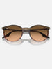 Ray-Ban ORB2204 Striped Brown Red/Pink Black Sunglasses