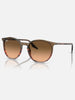Ray-Ban ORB2204 Striped Brown Red/Pink Black Sunglasses