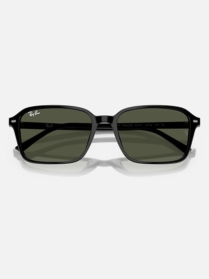 Ray-Ban Raimond Black/G-15 Green Men Sunglasses | BLACK/G-15 GREEN