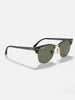 Ray-Ban Clubmaster Black On Gold/G-15 Green Sunglasses