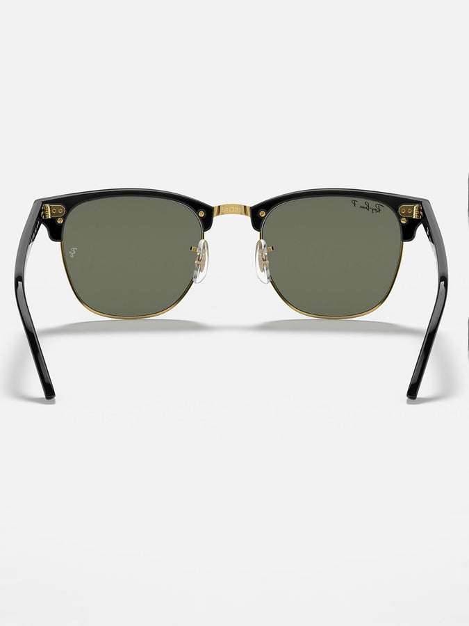 Ray-Ban Clubmaster Black On Gold/G-15 Green Sunglasses | BLACK ON GOLD/G-15 GREEN
