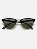 Ray-Ban Clubmaster Black On Gold/G-15 Green Sunglasses