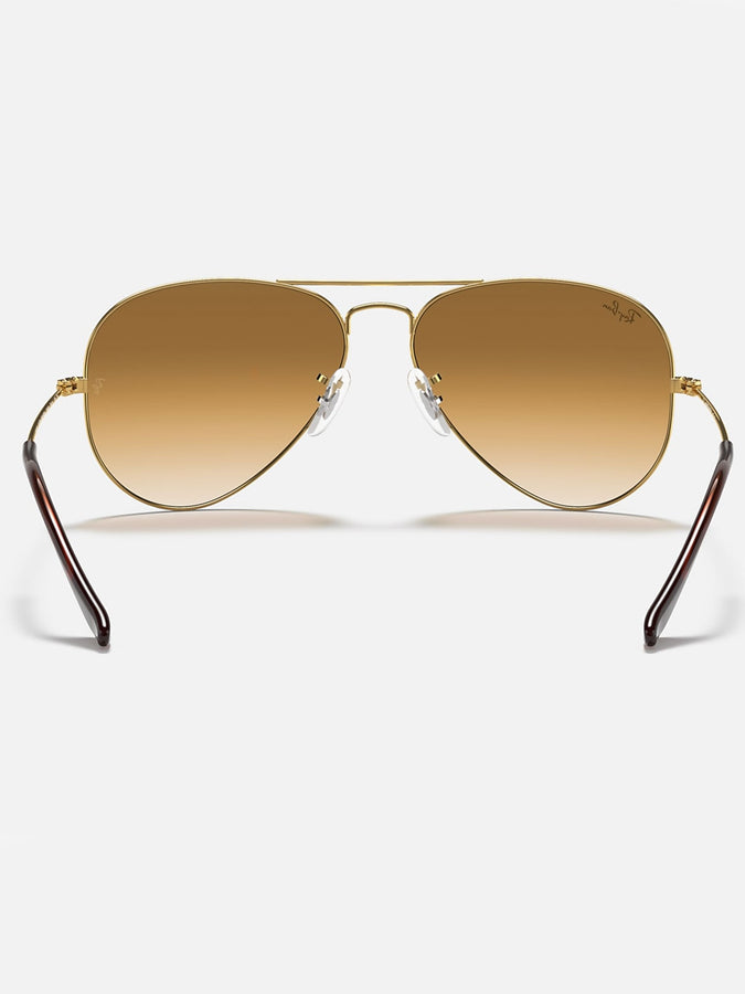Ray-Ban 0RB3025 Aviator Gold Arista/ Light Brown Sunglasses | ARISTA GOLD/LIGHT BROWN