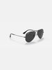 Ray Ban Aviator Total Black Polished Black/Black Sunglasses