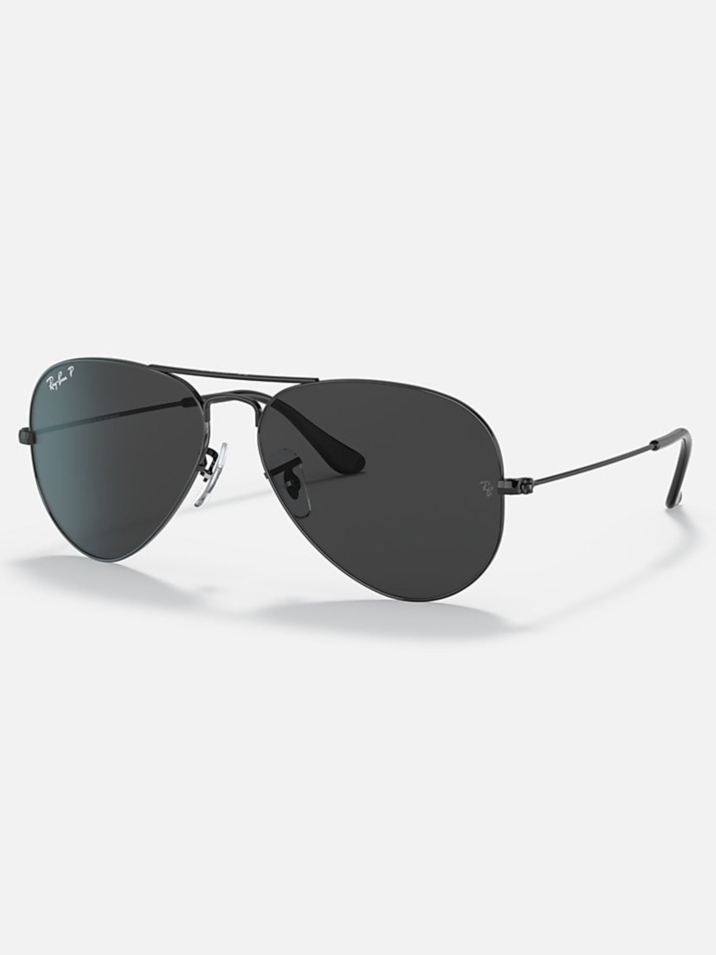 Ray Ban 2024 Aviator Total Black/Black Classic Sunglasses