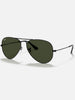 Ray-Ban 0RB3025 Aviator Black/G-15 Green Sunglasses