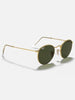 Ray Ban Round Metal Arista Gold/G-15 Green Sunglasses