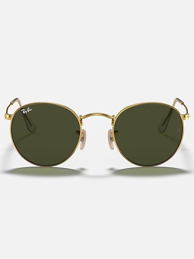 Ray Ban Round Metal Arista Gold/G-15 Green Sunglasses | ARISTA GOLD/G-15 GREEN