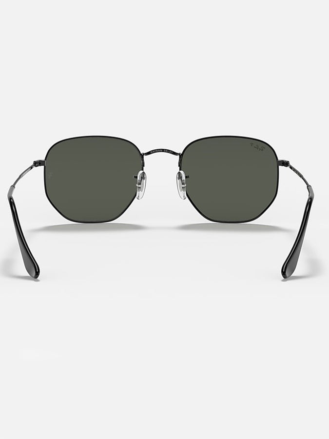 Ray-Ban 2024 Hexagonal Black/Green Classic G-15 Sunglasses | BLACK/GREEN