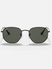 Ray-Ban 2024 Hexagonal Black/Green Classic G-15 Sunglasses