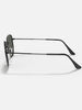 Ray-Ban 2024 Hexagonal Black/Green Classic G-15 Sunglasses