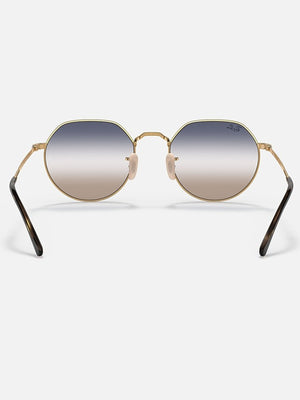 Ray Ban 2024 Jack Gold/Blue Bi-Gradient Sunglasses