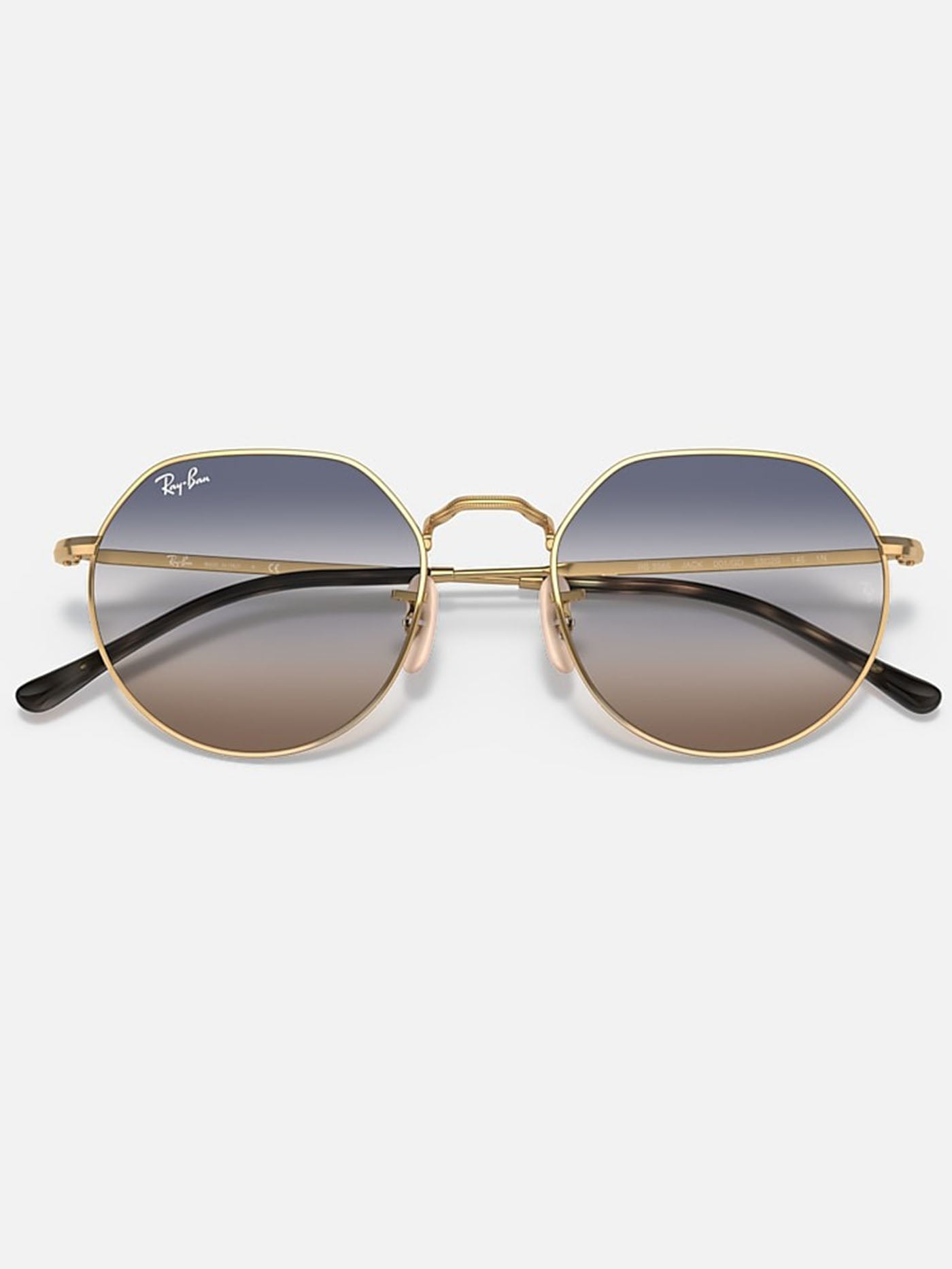 Ray Ban 2024 Jack Gold/Blue Bi-Gradient Sunglasses