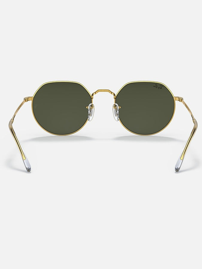Ray Ban 2024 Jack Gold/Green Classic Sunglasses | GOLD/GREEN