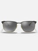 Ray-Ban RB3569 Black On Gold/Grey Gradient Mirror Sunglasses