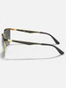 Ray-Ban RB3569 Black On Gold/Grey Gradient Mirror Sunglasses